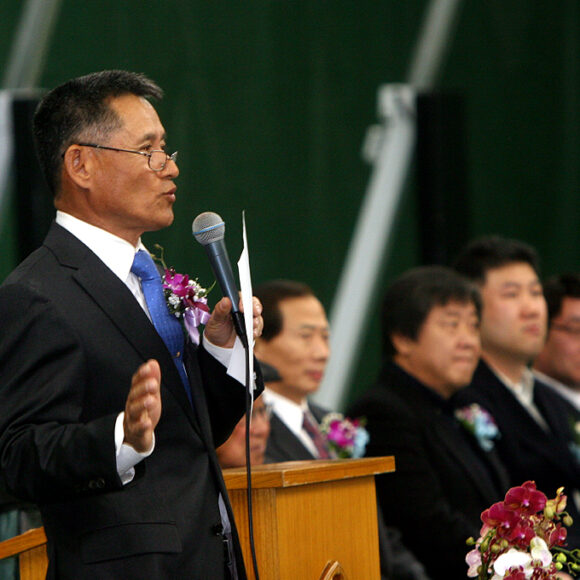 이취임식 감사 인사말 – 회장 장시춘