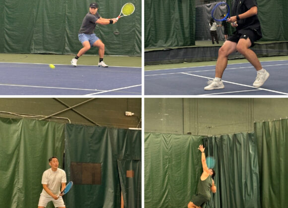 2025 제2차 협회장배 단식 경기장면